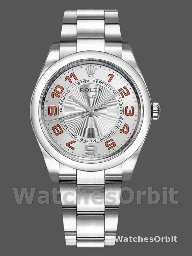 Rolex Oyster Perpetual Air-King 114200 Concentric Silver Dial 34mm Unisex Replica watch