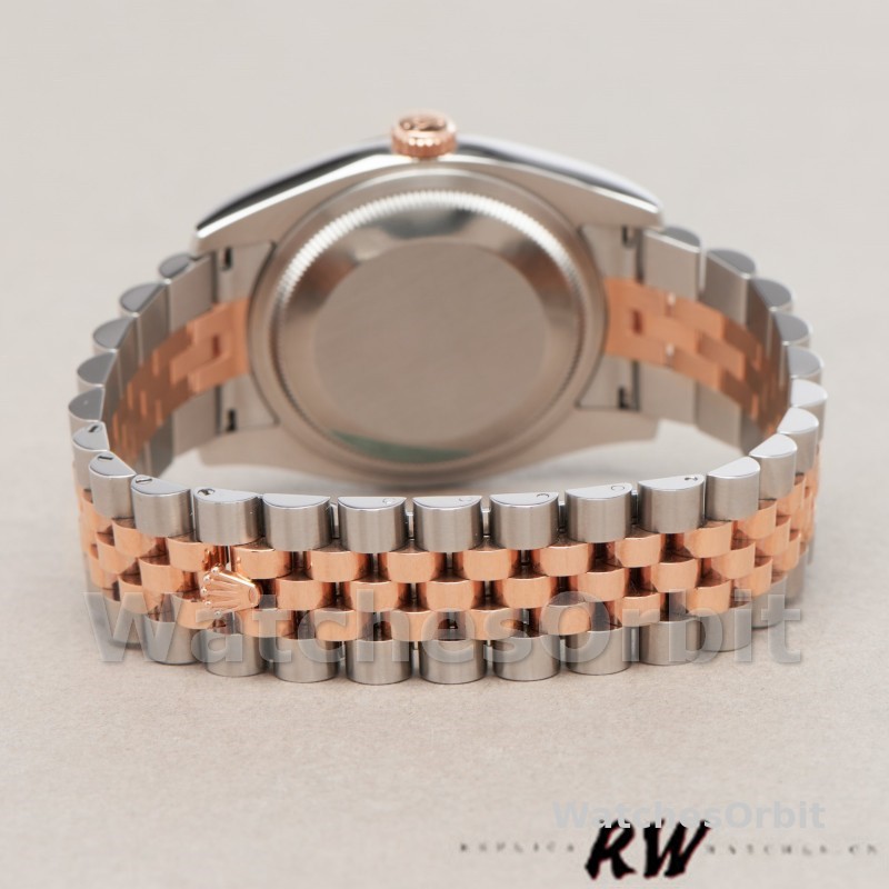 Rolex Datejust 116201 Black Mother of Pearl Dial 36mm Unisex Replica Watch