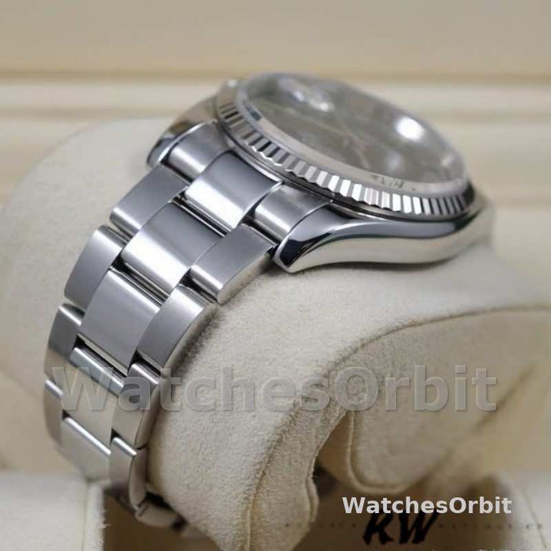 Rolex Datejust 116234 Roman Numeral Black Dial 36mm Unisex Replica Watch