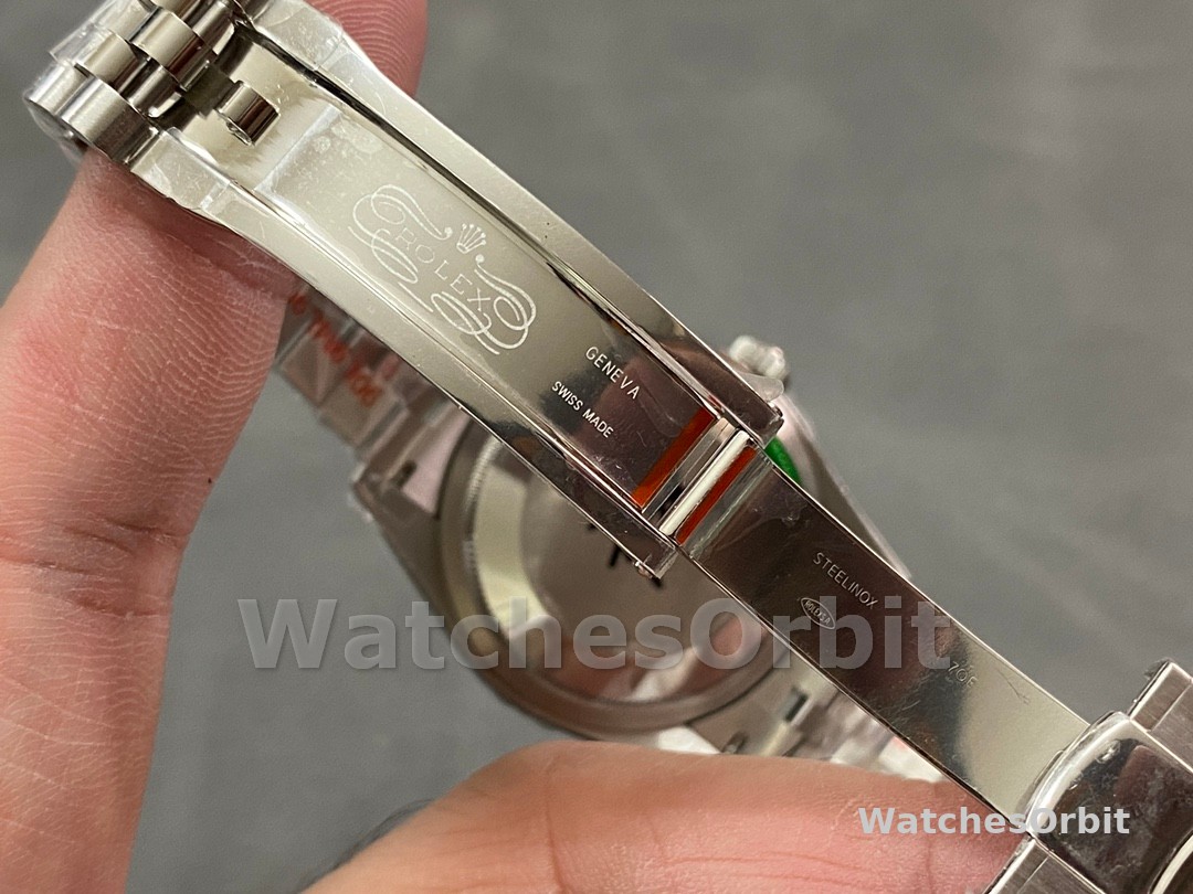 Rolex Datejust 126200 Blue Index Dial Jubilee Stainless Steel 36MM Unisex Replica Watch