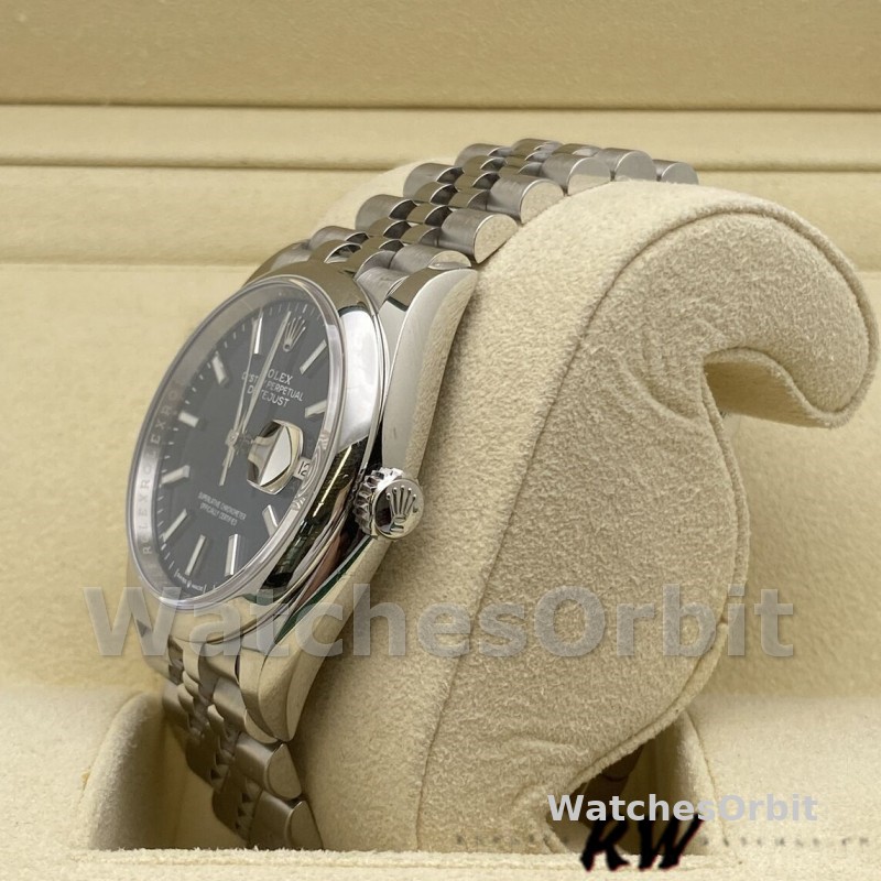 Rolex Datejust 126200 Blue Index Dial Jubilee Stainless Steel 36MM Unisex Replica Watch