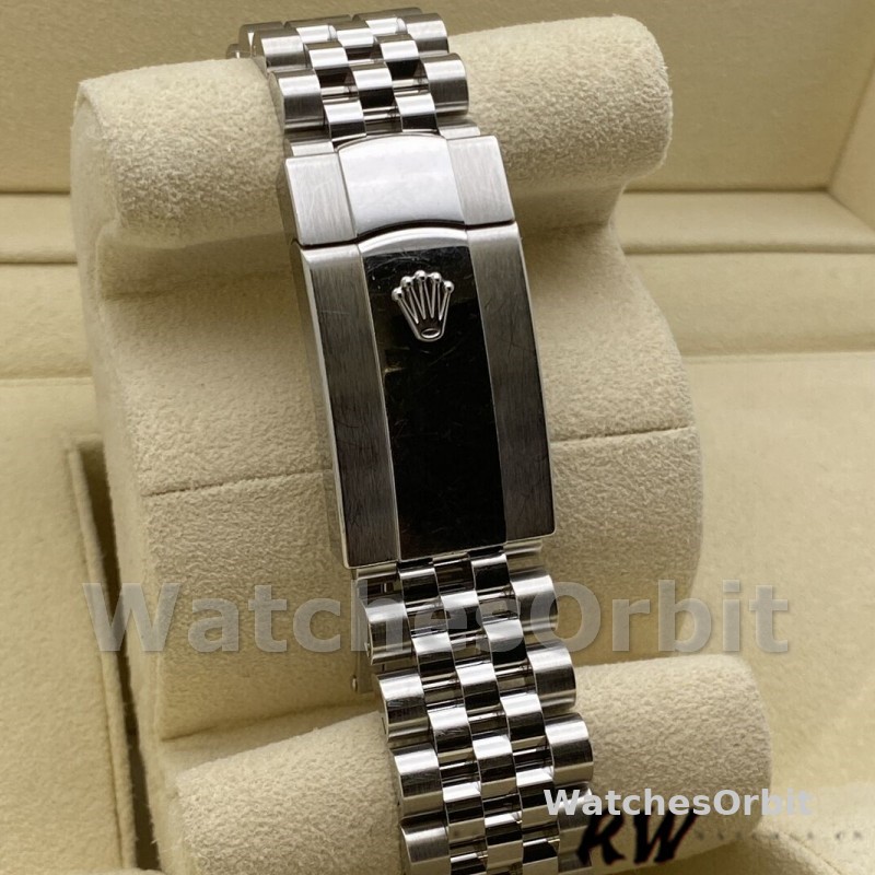 Rolex Datejust 126200 Blue Index Dial Jubilee Stainless Steel 36MM Unisex Replica Watch