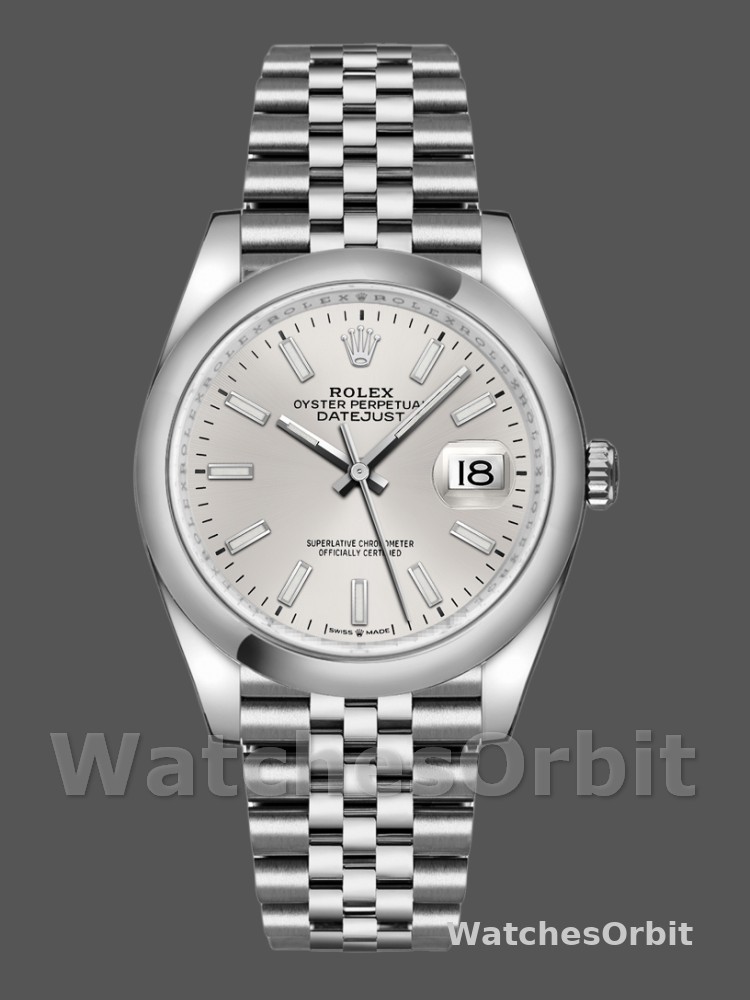 Rolex Datejust 126200 Silver Dial Stainless Steel 36MM Unisex Replica Watch