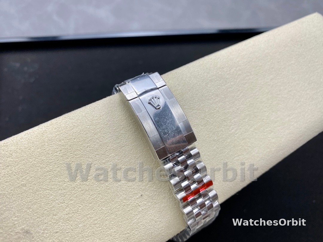 Rolex Datejust 126200 Stainless Steel Automatic Blue Motif Wave Dial 36MM Unisex Replica Watch