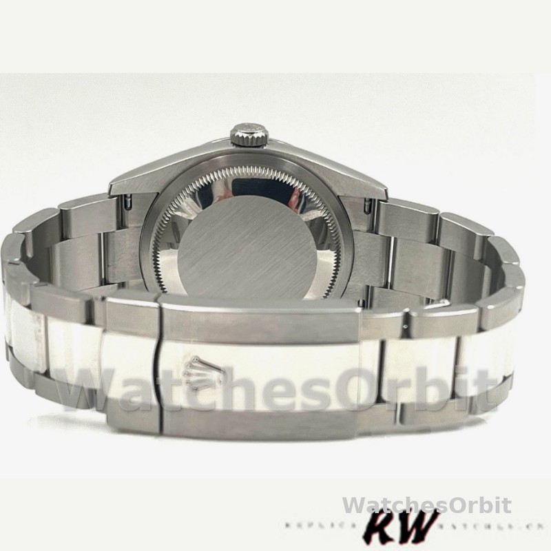 Rolex Datejust 126200 Stainless Steel Grey Wimbledon dial 36MM Unisex Replica Watch