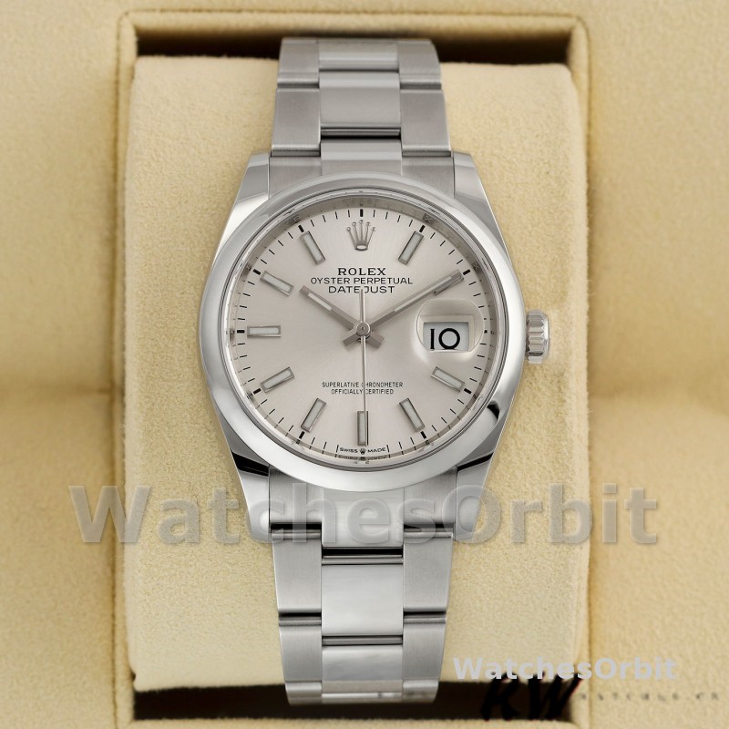 Rolex Datejust 126200 Stainless Steel Silver Index Dial 36MM Unisex Replica Watch