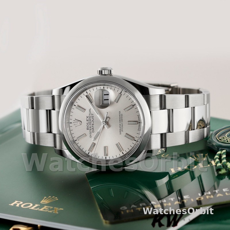 Rolex Datejust 126200 Stainless Steel Silver Index Dial 36MM Unisex Replica Watch