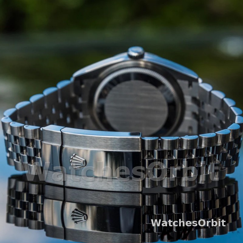Rolex Datejust 126234 Fluted Bezel Blue Fluted Motif Dial 36MM Unisex Replica Watch