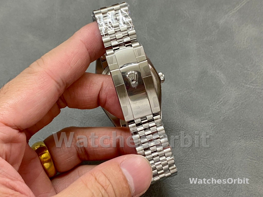 Rolex Datejust 126234 Fluted Bezel Pink Roman Dial 36MM Unisex Replica Watch