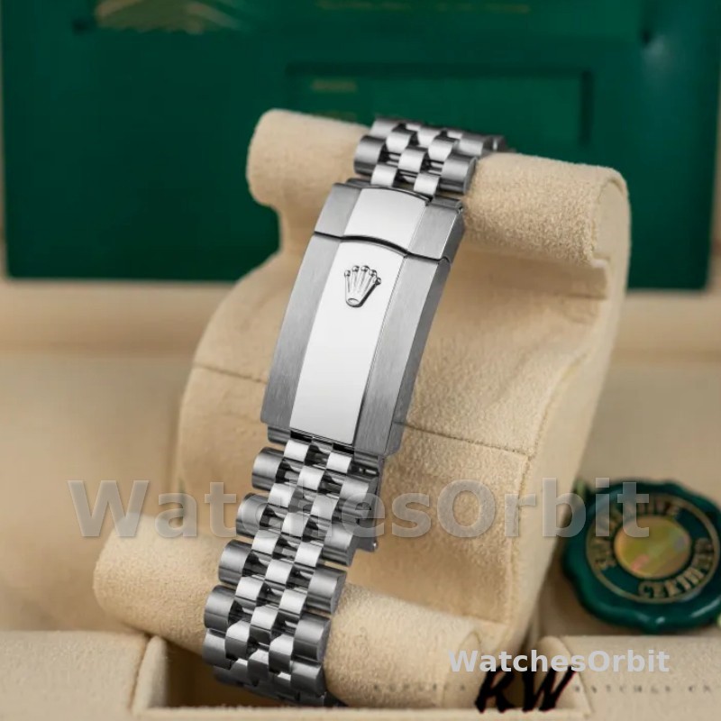 Rolex Datejust 126234 Olive Green Palm Motif Dial 36MM Unisex Replica Watch