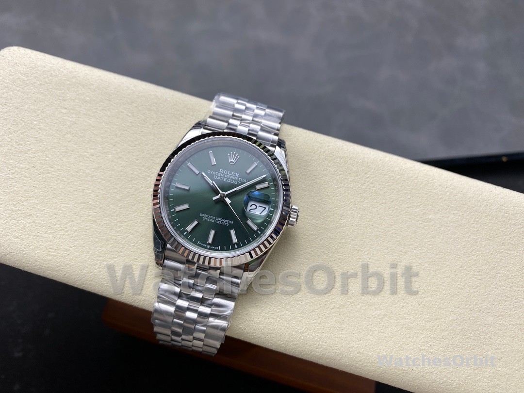 Rolex Datejust 126234 Stainless Steel Mint Green Dial 36MM Unisex Replica Watch