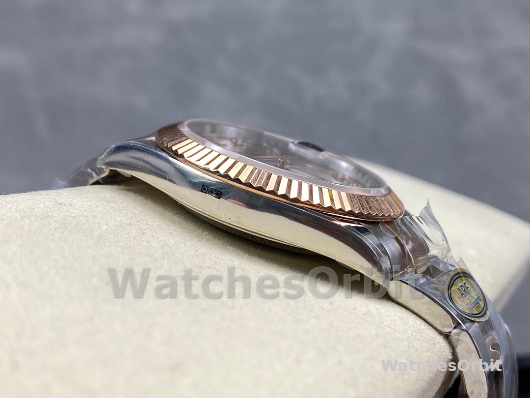 Rolex Datejust 126331 0007 Sundust Diamond Oyster 41mm Steel and Everose Gold Watch