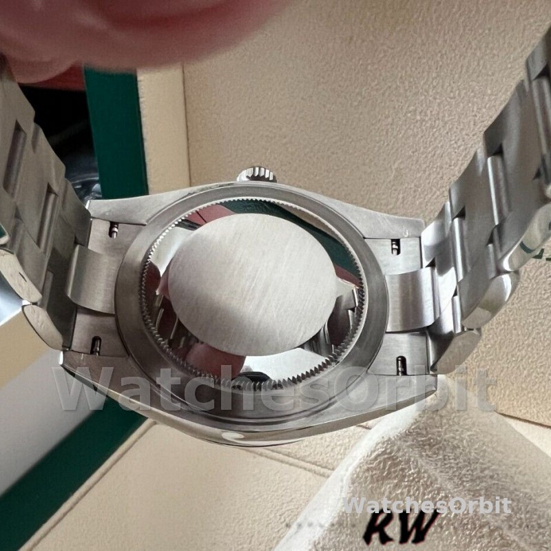 Rolex Datejust 126334 0029 Fluted Bezel Green Motif Dial 41MM Mens Replica Watch