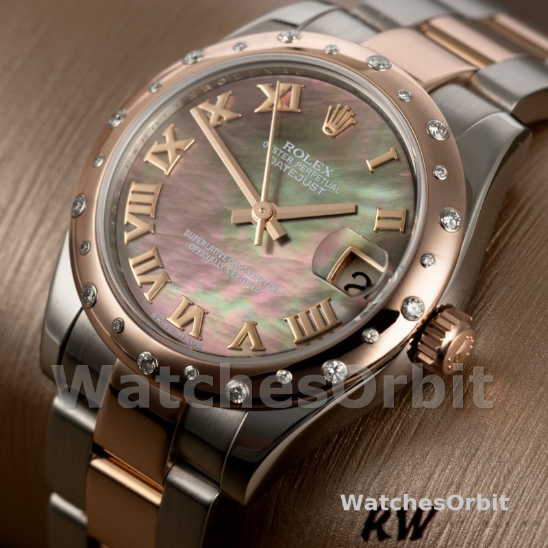 Rolex Datejust 178341 Black Mother of Pearl Dial 31MM Lady Replica Watch
