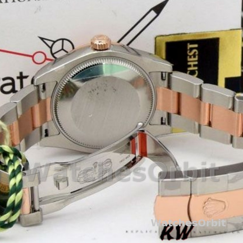 Rolex Datejust 178341 Black Roman Numerals Dial 31MM Lady Replica Watch