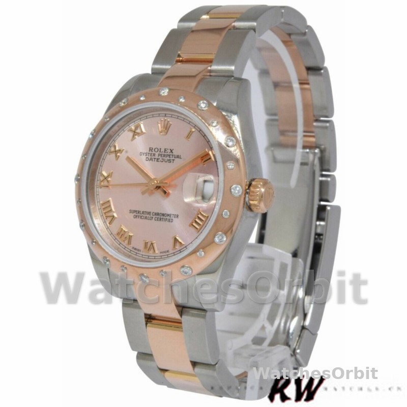 Rolex Datejust 178341 Pink Roman Numeral Dial 31MM Lady Replica Watch
