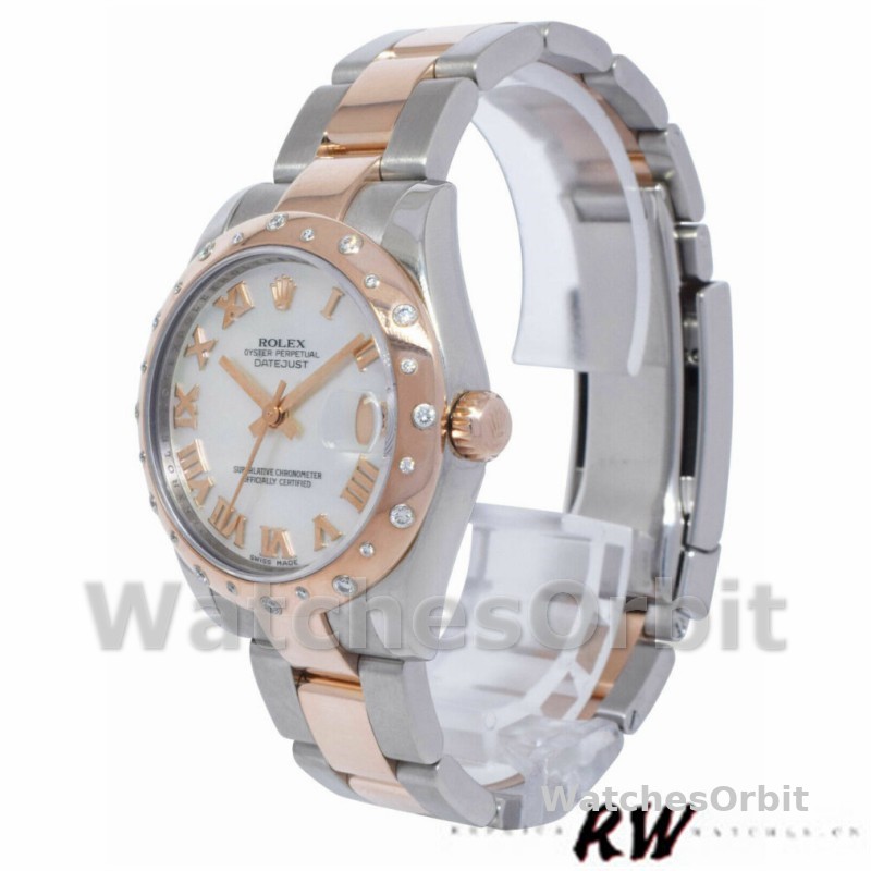Rolex Datejust 178341 White Mother of Pearl Dial 31MM Lady Replica Watch