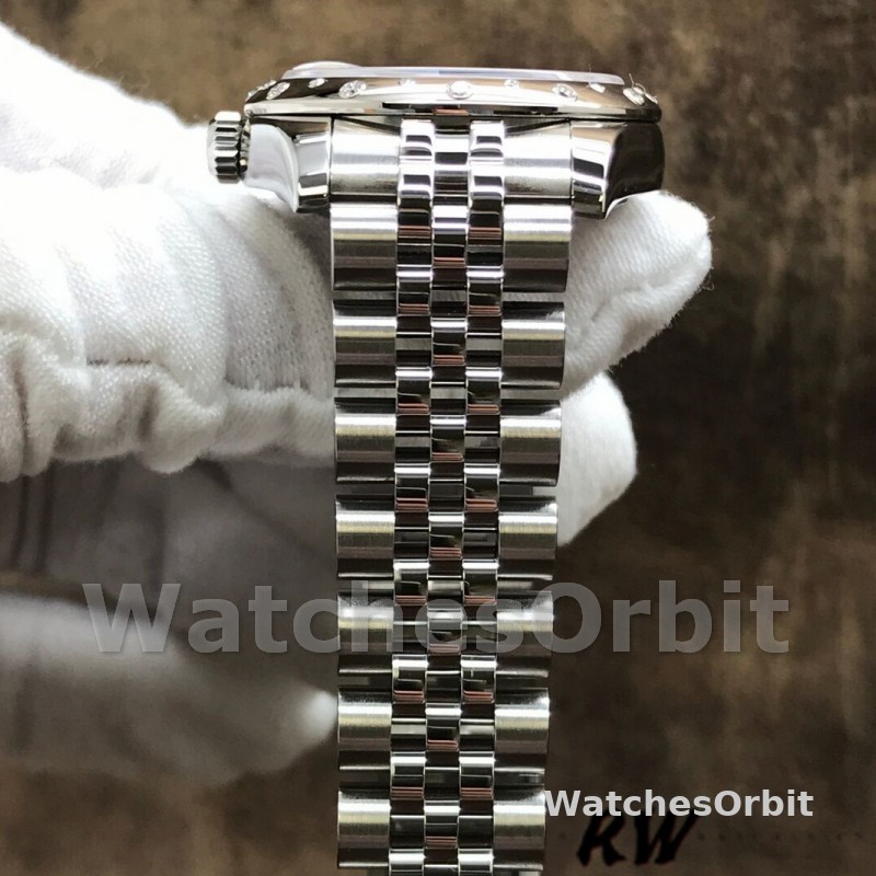 Rolex Datejust 178344 Blue Roman Dial Jubilee Bracelet 31MM Lady Replica Watch