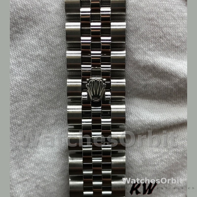 Rolex Datejust 178344 Rhodium Grey Dial Jubilee Bracelet 31MM Lady Replica Watch