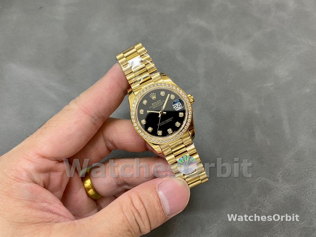 Rolex Datejust 179138 Black diamond Dial 26MM Lady Replica Watch