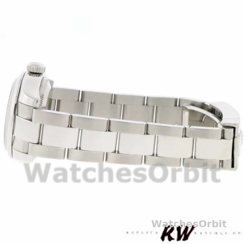 Rolex Datejust 179160 Concentric Circle Silver Dial 26MM Lady Replica Watch