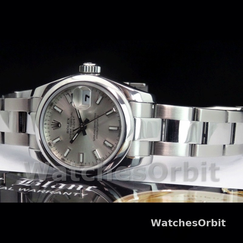Rolex Datejust 179160 Domed Bezel Silver Index Dial 26MM Lady Replica Watch