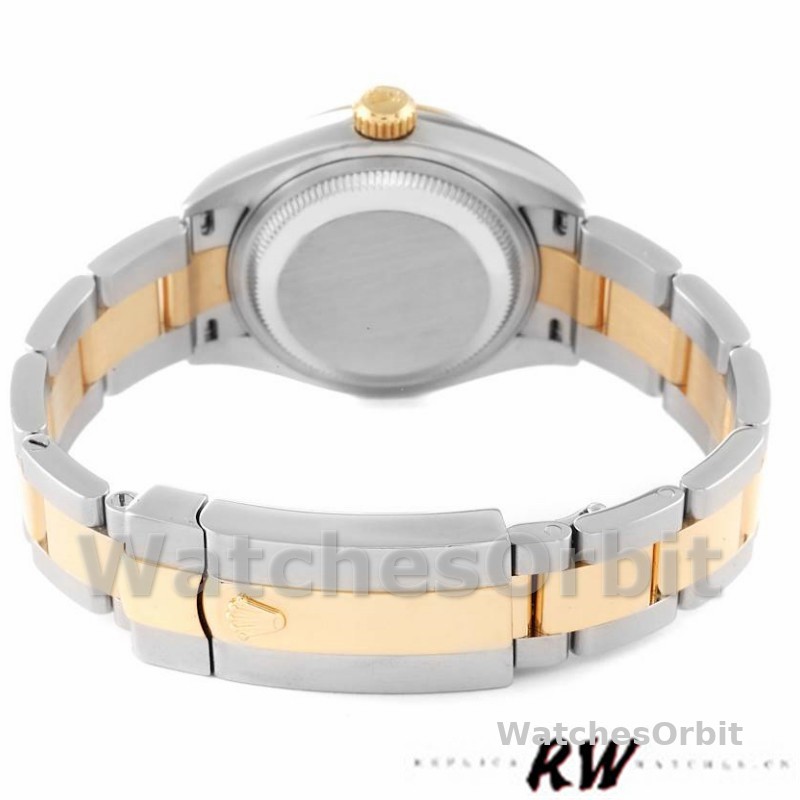 Rolex Datejust 279163 Silver Roman Dial Domed Bezel 28mm Lady Replica Watch