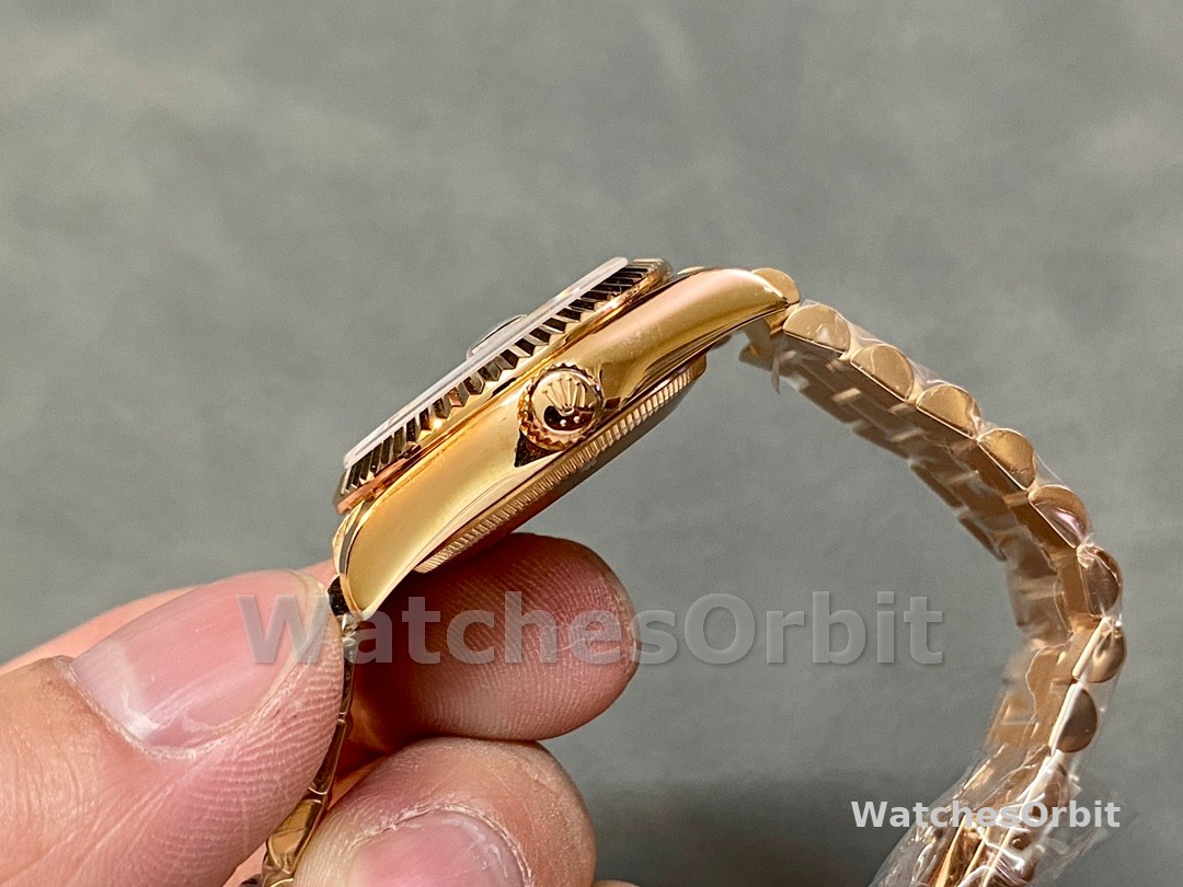 Rolex Datejust 31 Everose Gold Chocolate Dial m278275 0025