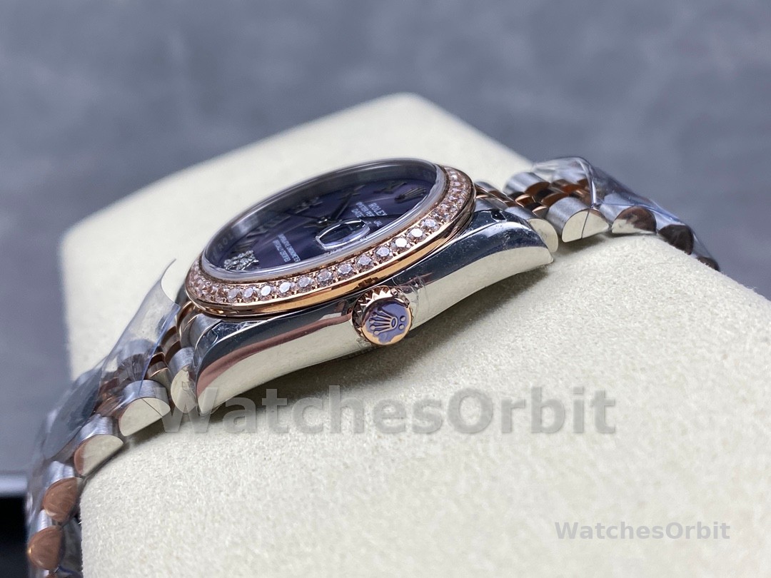 Rolex Datejust 31 Purple Roman Diamond Dial Jubilee 278381RBR