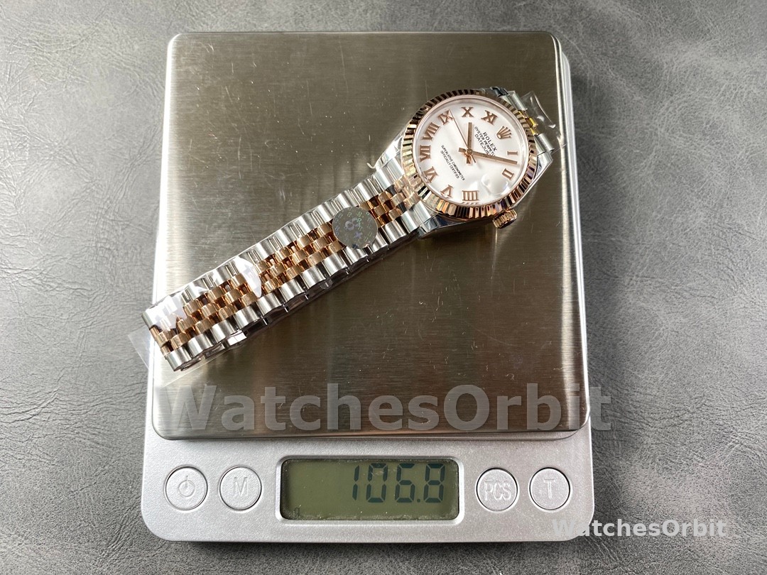 Rolex Datejust 31 White Roman Numeral Dial 278271 0002 Watch