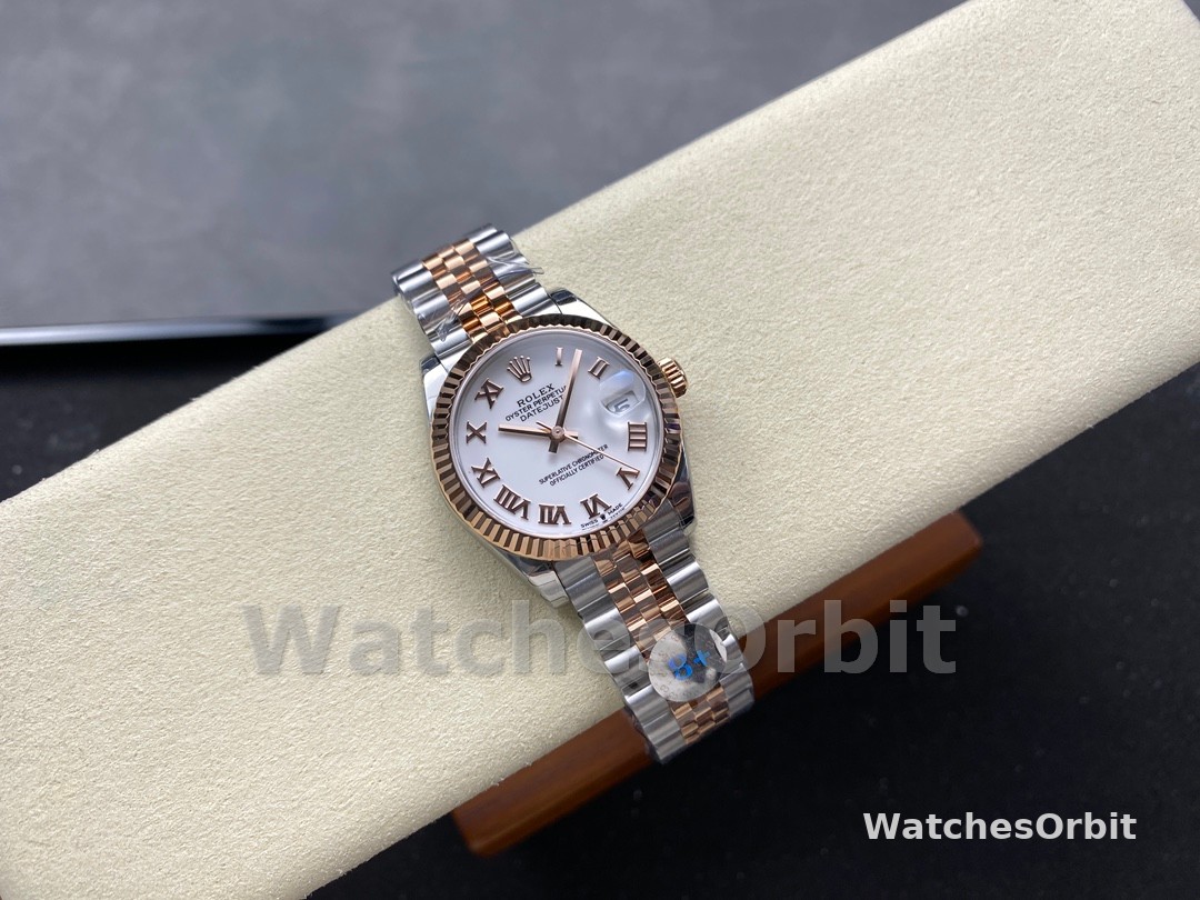 Rolex Datejust 31 White Roman Numeral Dial 278271 0002 Watch