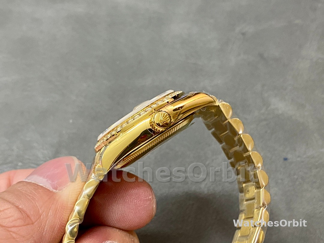 Rolex Datejust 31 Yellow Gold Champagne Dial 278288RBR 0005 Women's Watch