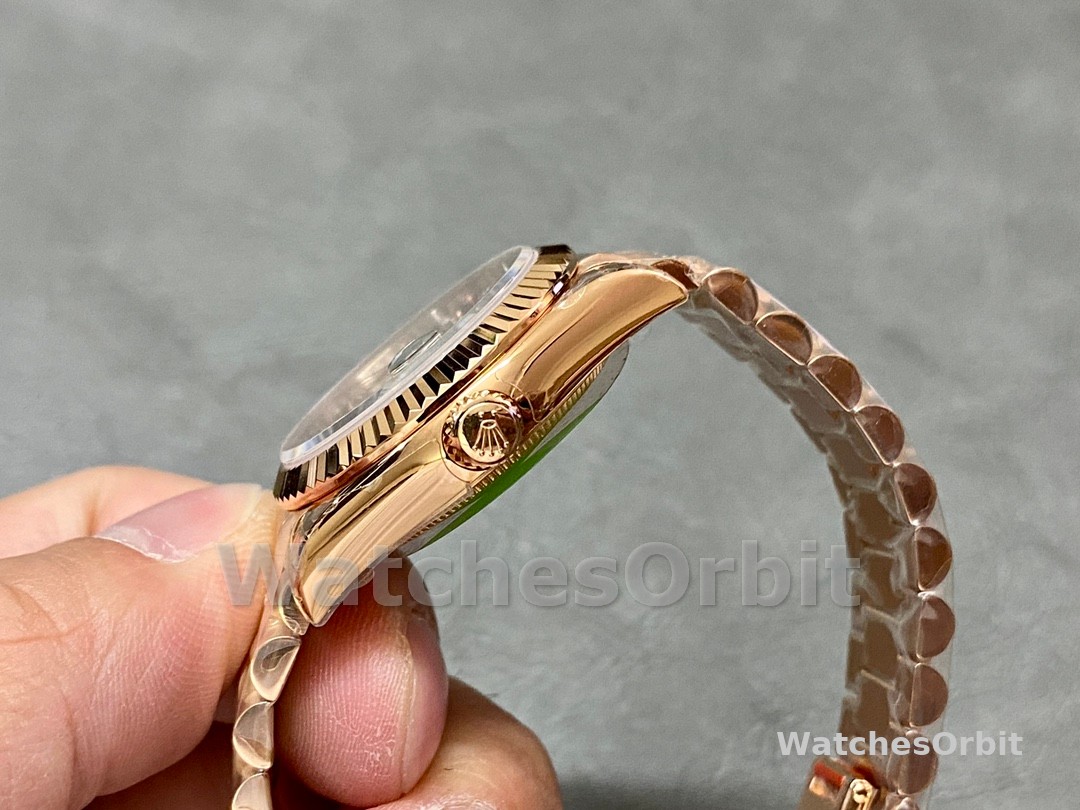 Rolex Datejust 31mm Chocolate Dial Diamond Markers m278275 0010 Women's Watch