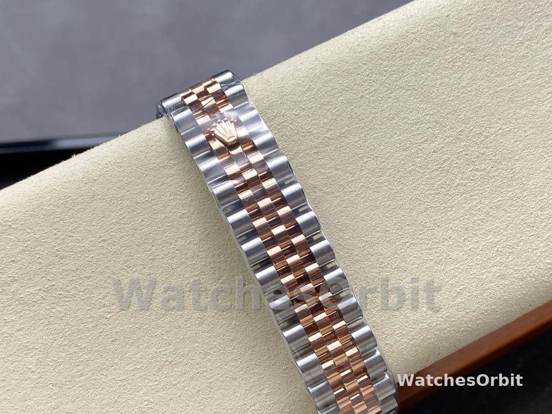 Rolex Datejust 31mm Stainless Steel and Rose Gold 278381RBR 0024 Rose Diamond Jubilee