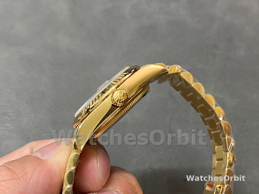 Rolex Datejust 31mm Yellow Gold M278278 0032 Dark Grey Roman VI President