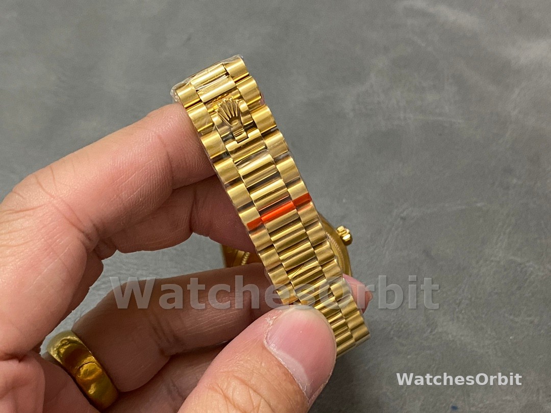 Rolex Datejust 31mm Yellow Gold M278278 0032 Dark Grey Roman VI President
