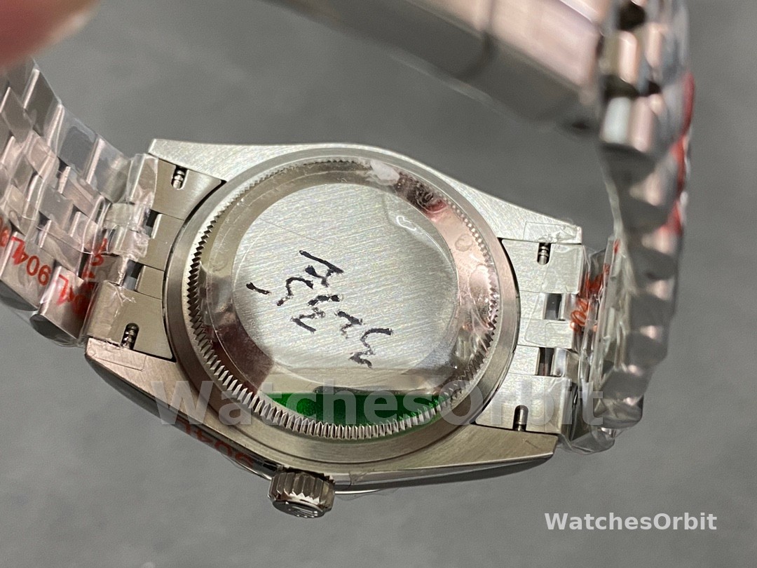 Rolex Datejust 36 Stainless Steel Mint Green Dial Jubilee M126200-0023