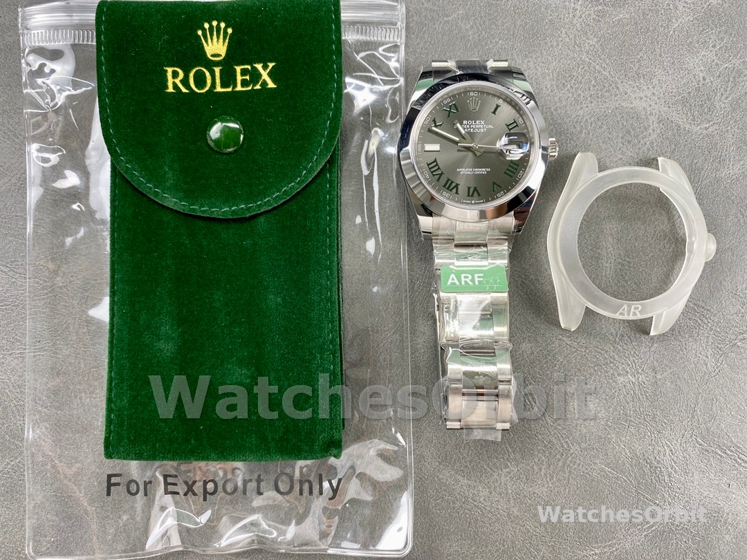Rolex Datejust 41 Oyster Stainless Steel Slate M126300 0013 Men's Watch