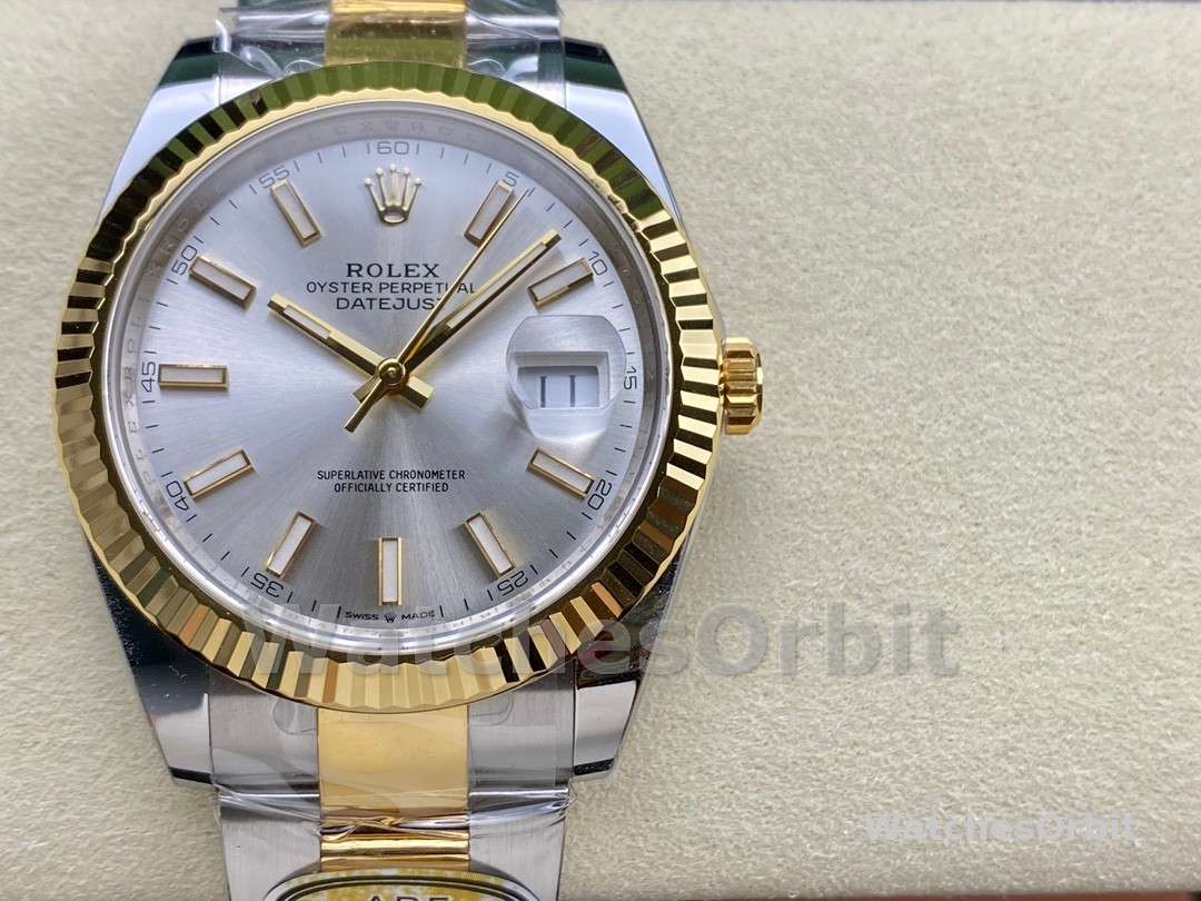 Rolex Datejust 41 Oystersteel Silver Dial M126333 0001 Men's Watch