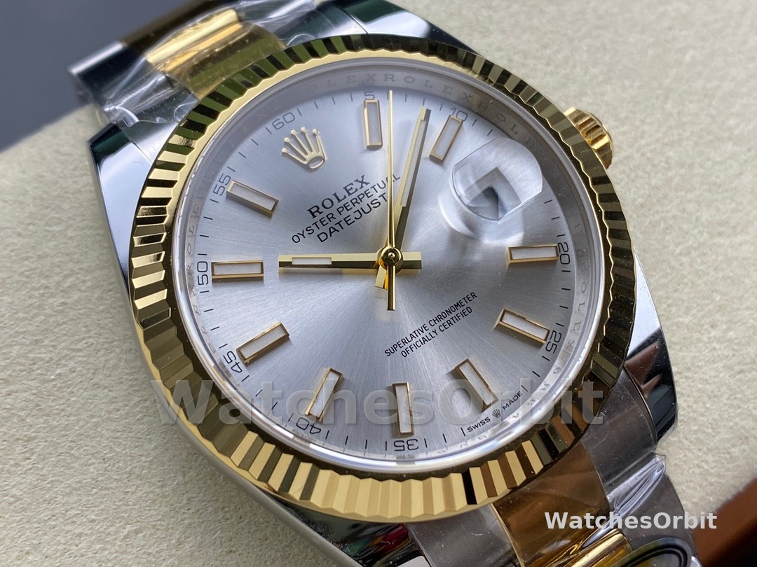Rolex Datejust 41 Oystersteel Silver Dial M126333 0001 Men's Watch