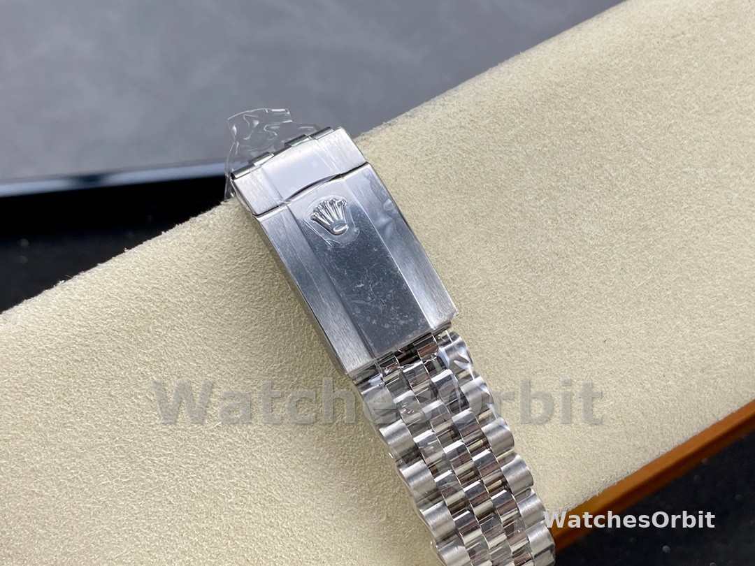 Rolex Datejust 41 Stainless Steel Grey Dial Jubilee Band M126300 0008 Men's Watch