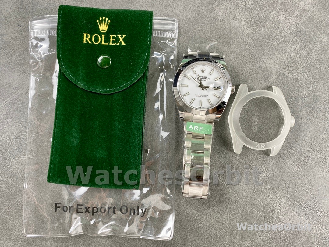 Rolex Datejust 41 Stainless Steel White Dial M126300 0005 Men's Watch