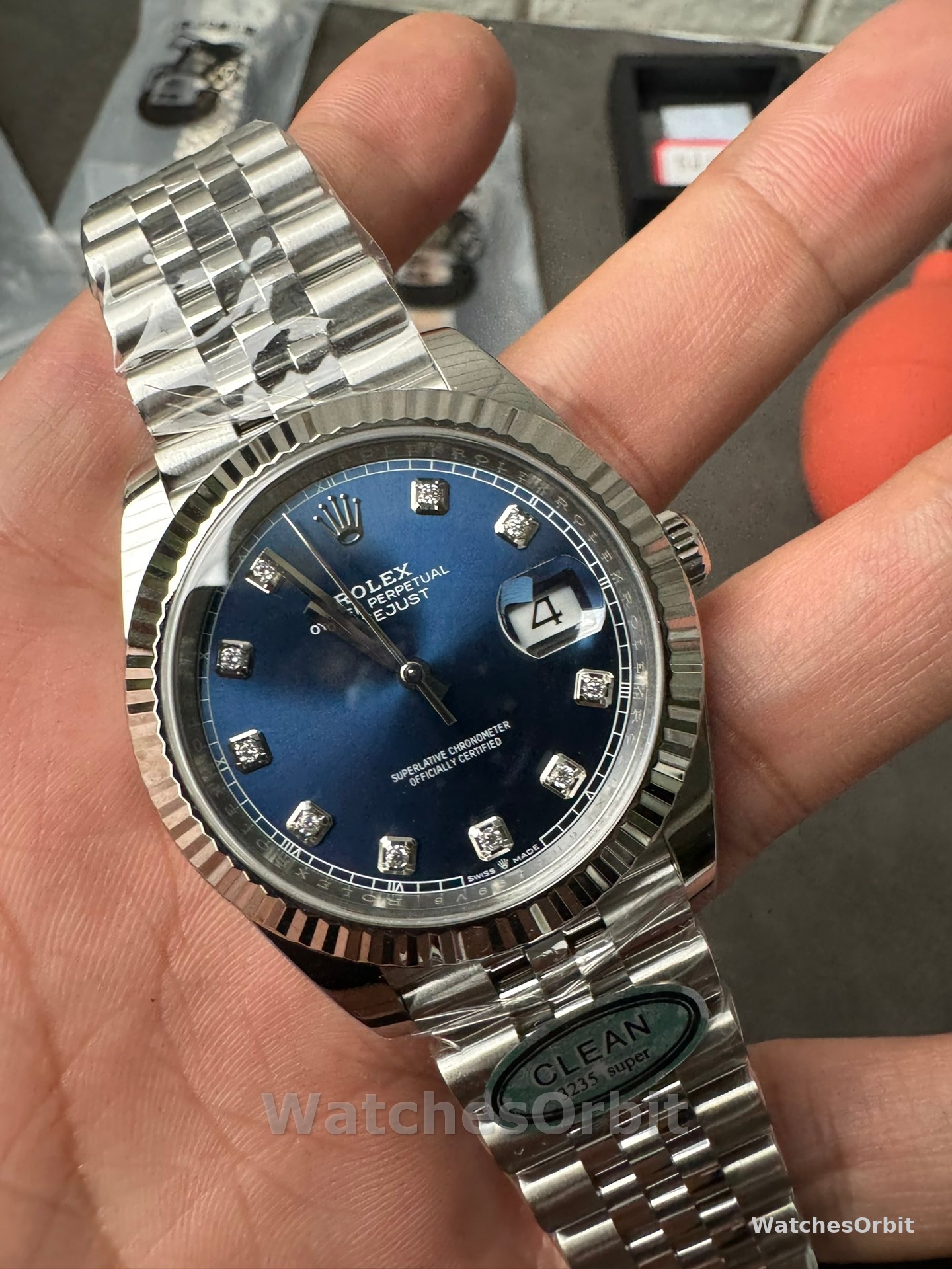 Rolex Datejust 41 White Gold Blue Dial 126334 0016