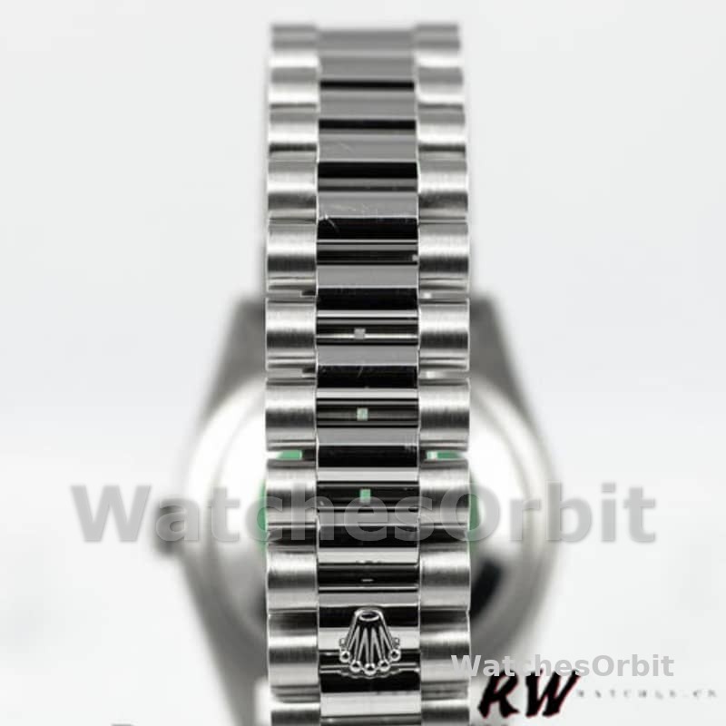 Rolex Day-Date 118206 Ice Blue Diamonds Dial 36mm Unisex Replica Watch