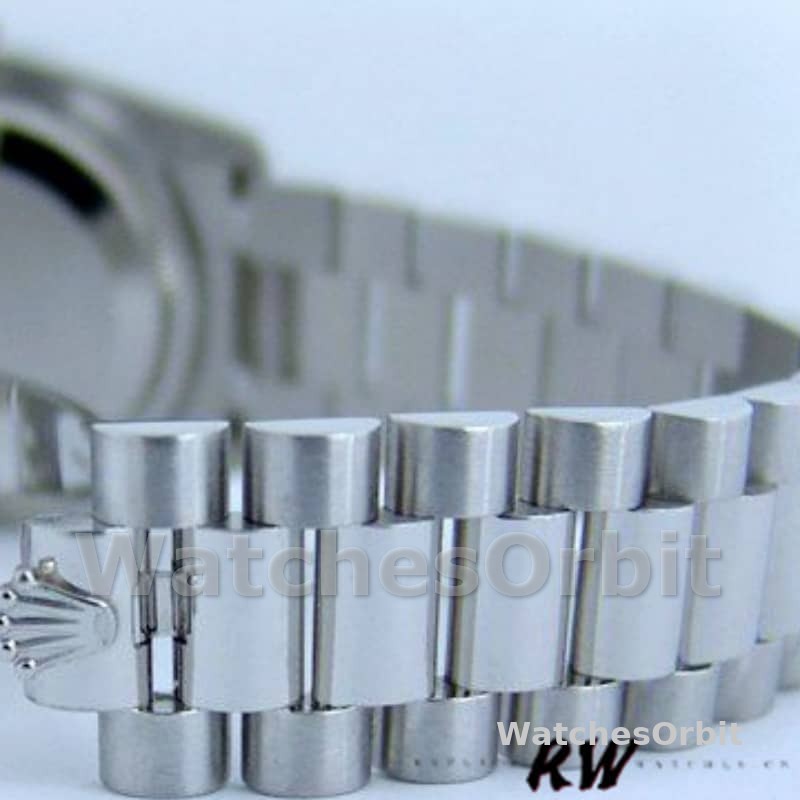 Rolex Day-Date 118206 Silver Diamond Dial Platinum 36mm Unisex Replica Watch