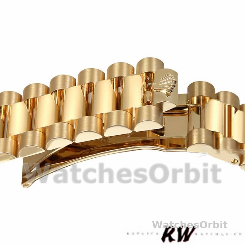 Rolex Day-Date 118208 Bulls Eye Diamonds Dial 36mm Unisex Replica Watch