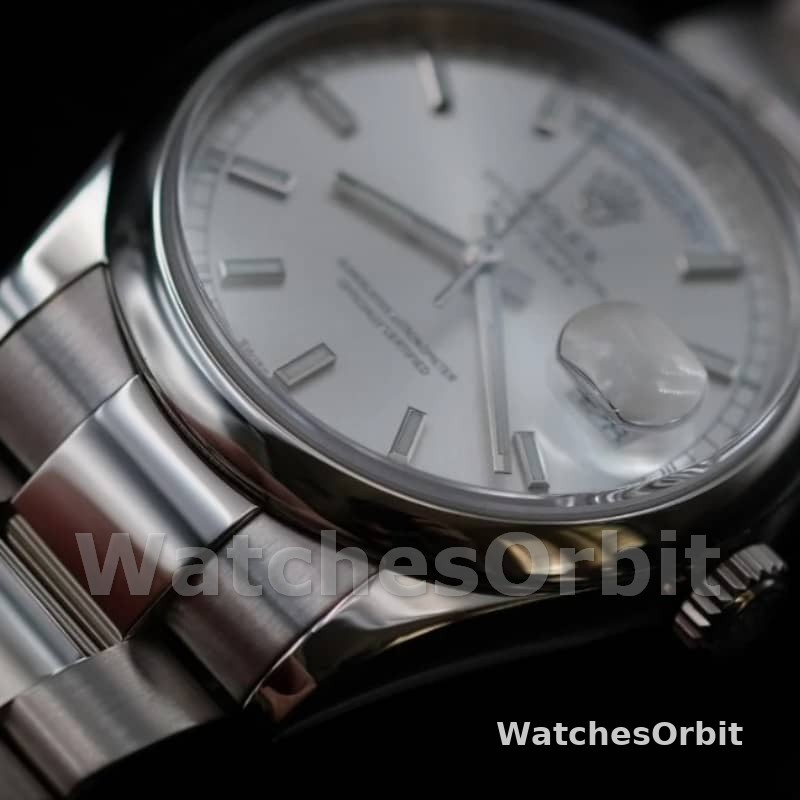 Rolex Day-Date 118209 Silver Dial 36mm Unisex Replica Watch