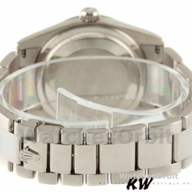 Rolex Day-Date 118209 White Gold Copper Brown Dial 36mm Unisex Replica Watch