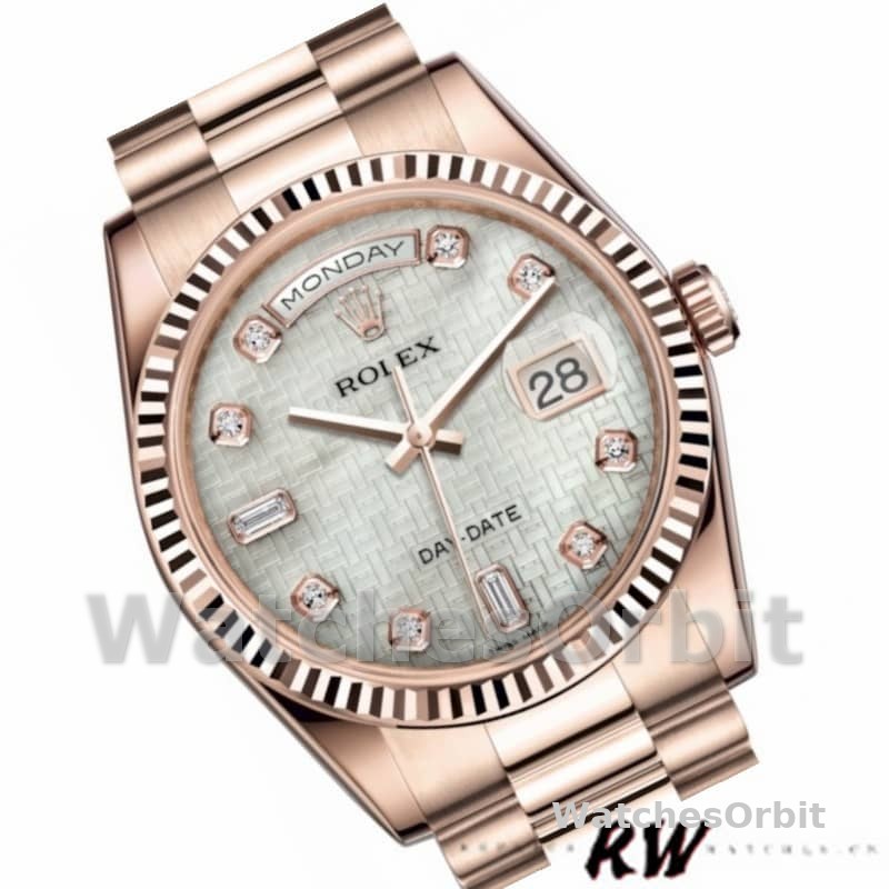 Rolex Day-Date 118235 Mother of Pearl Dial 36mm Unisex Replica Watch