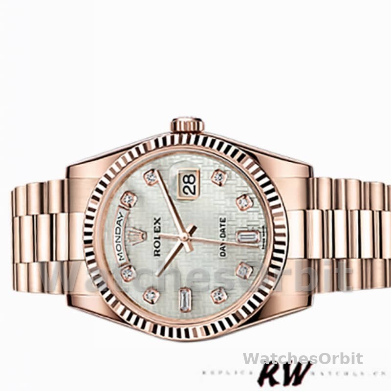 Rolex Day-Date 118235 Mother of Pearl Dial 36mm Unisex Replica Watch